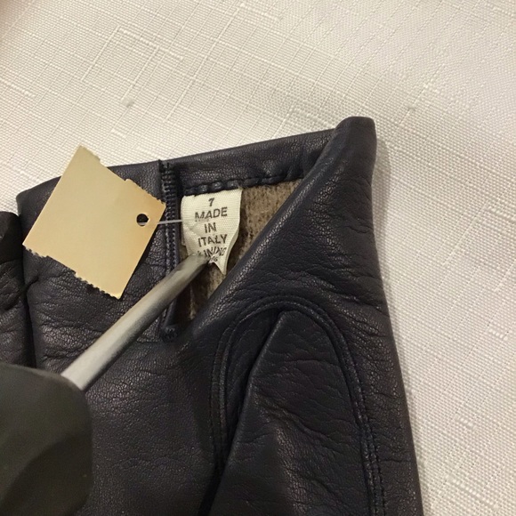 NEW Vintage B Altman Leather Gloves Cashmere Lined - Picture 6 of 6